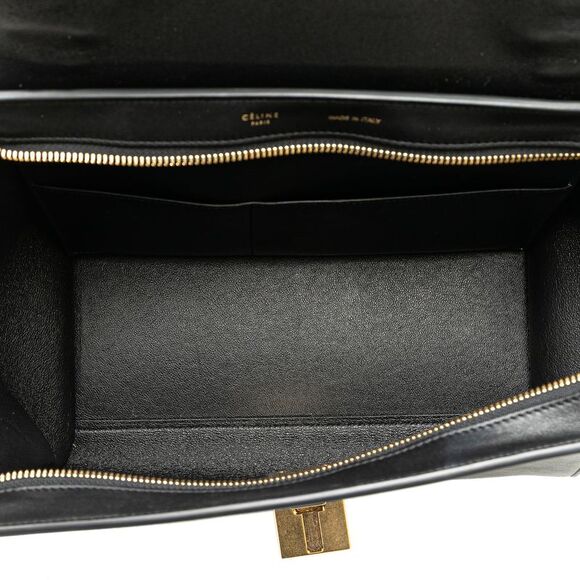 Pre Loved celine Women Black Satchel - Picture 4 of 8
